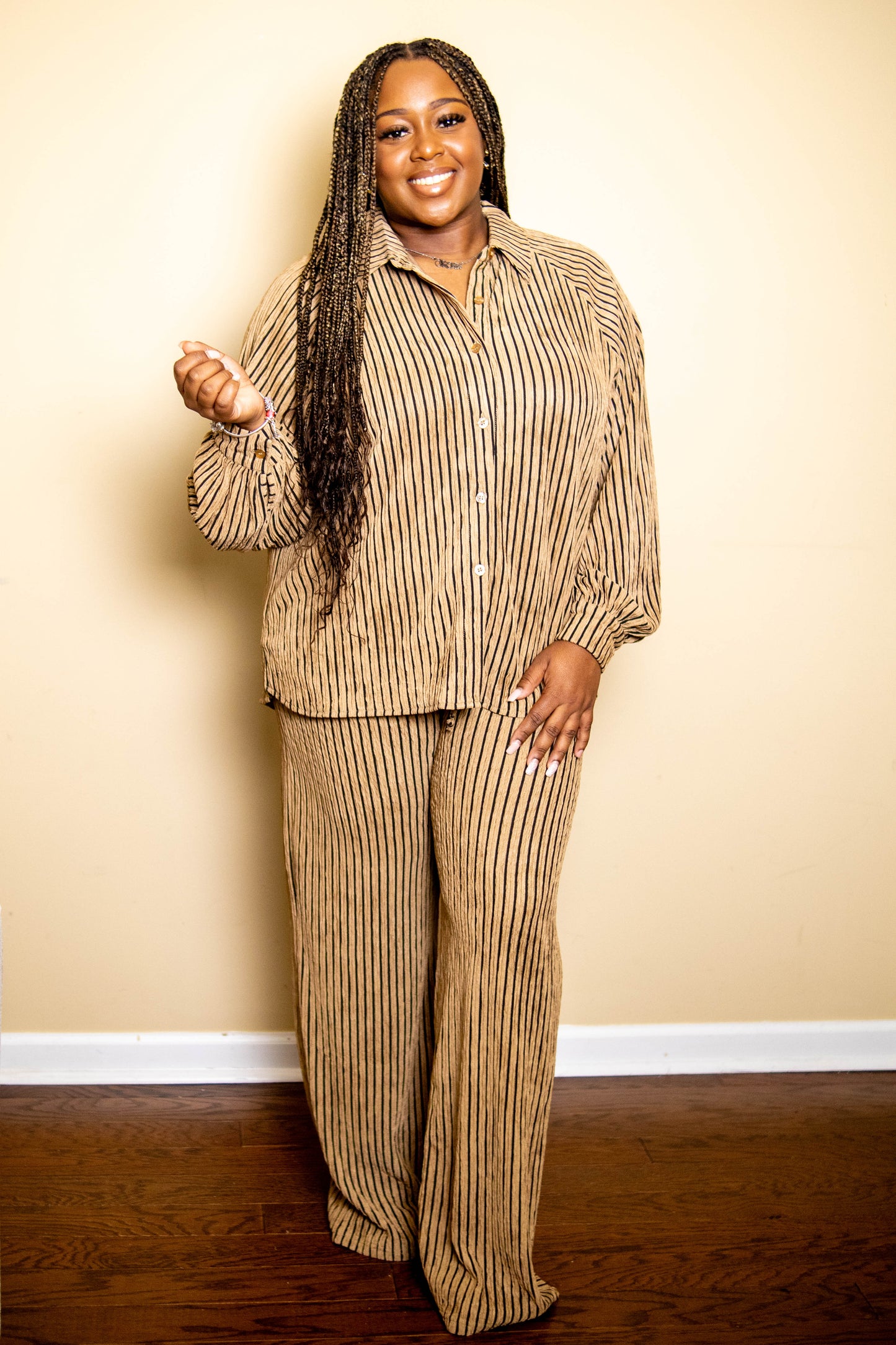 The Elevated Stripe Set