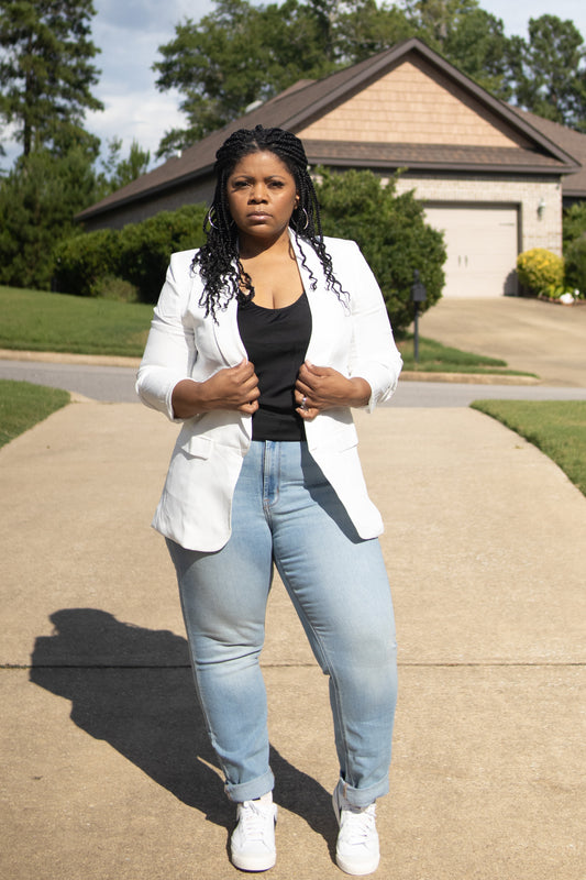 Kinsley Ruched Blazer